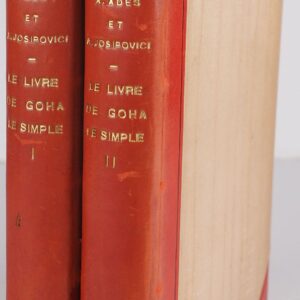 ADÈS, Abert and Albert JOSIPOVICI. Le Livre de Goha le simple.