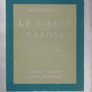 Le Chant des Amazones.