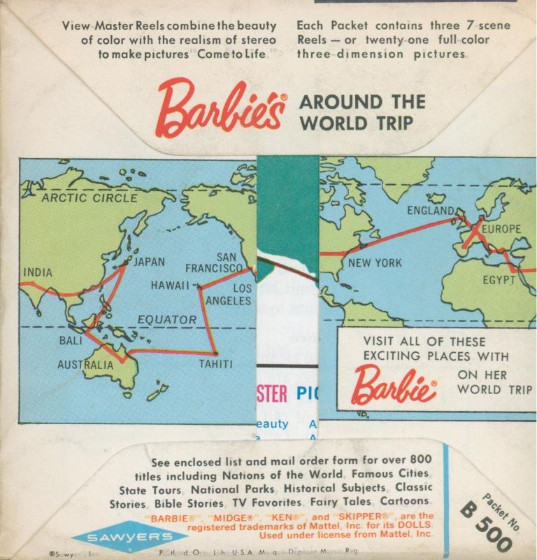 (SOLD): HEATH, Lelia. Barbies Around The World Trip. - Image 2