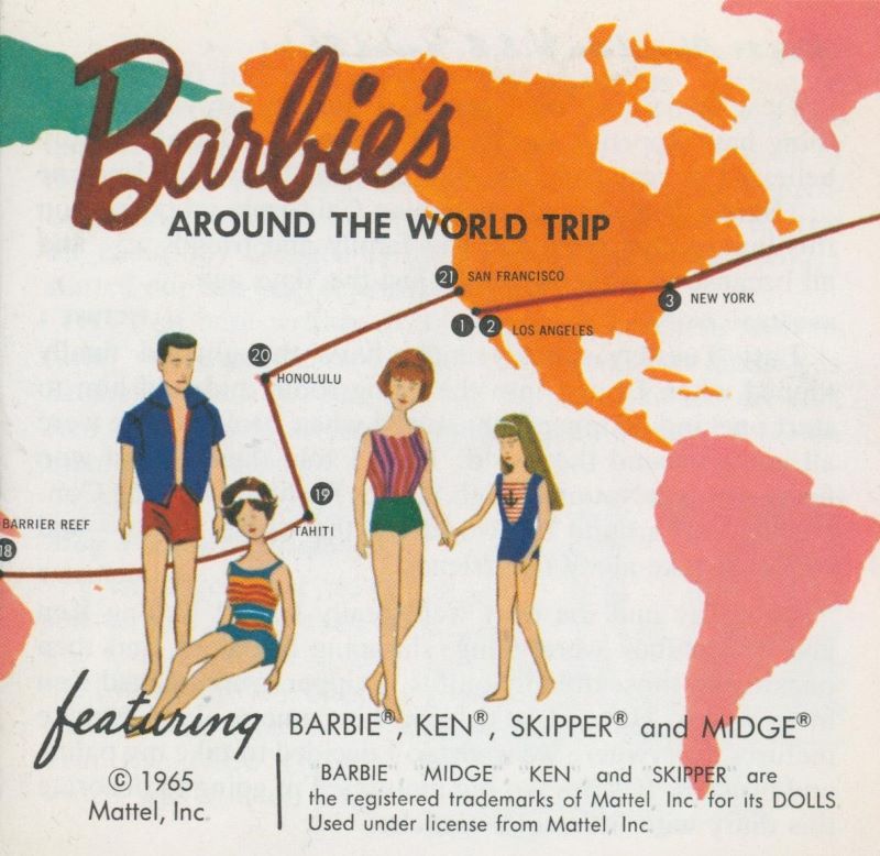 (SOLD): HEATH, Lelia. Barbies Around The World Trip. - Image 3