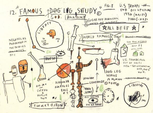 BASQUIAT, Jean Michel. Drawings. - Image 3