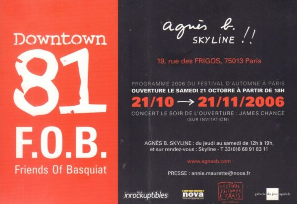 O'BRIEN, Glenn.  New York Beat: Jean-Michel Basquiat Downtown 81. - Image 8