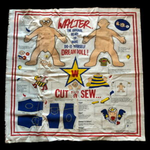 (SOLD): BEIRENDONCK, Walter van: Walter Cut 'n' Sew: The Original Ready-to-Make Do-It-Yourself Dream Doll.