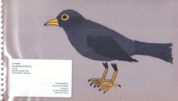 MUNARI, Bruno.  Il Merlo ha Perso il Becco / The Blackbird has Lost its Beak. - Image 2