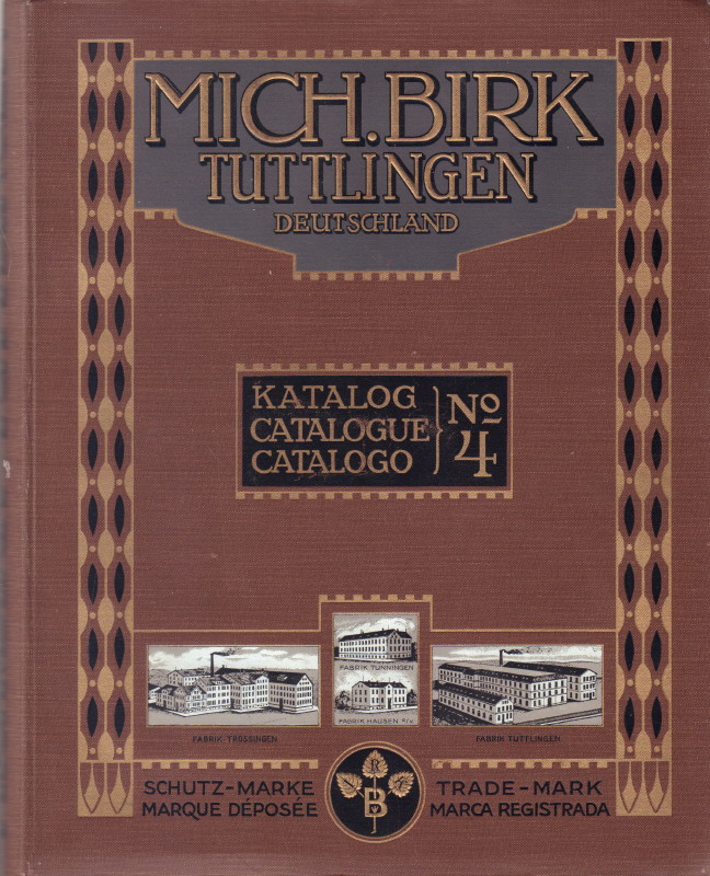 BIRK. Mich. Katalog / Catalogue / Catalogo No. 4.