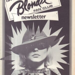 Offical Blondie Fan Club Newsletter.