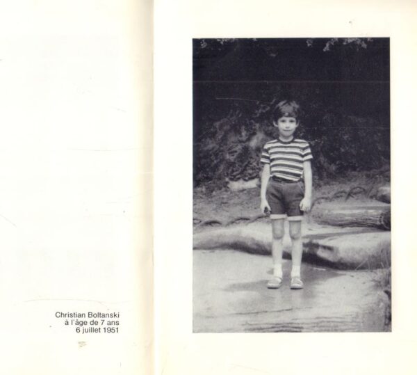 MESSAGER, Annette. 10 Portraits Photographiques de Christian Boltanski 1946-1964. - Image 3
