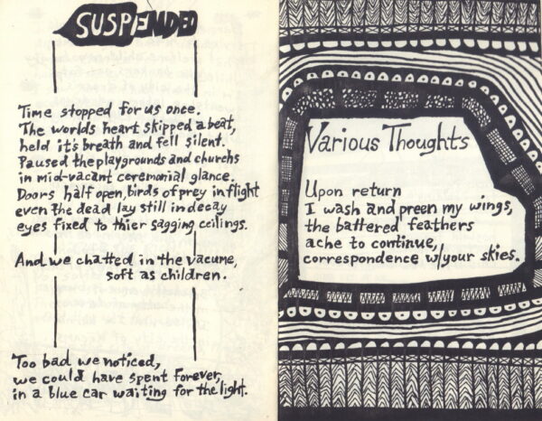 CLEMONS, Brian Douglas.  Burning Bridges: Poems. - Image 3