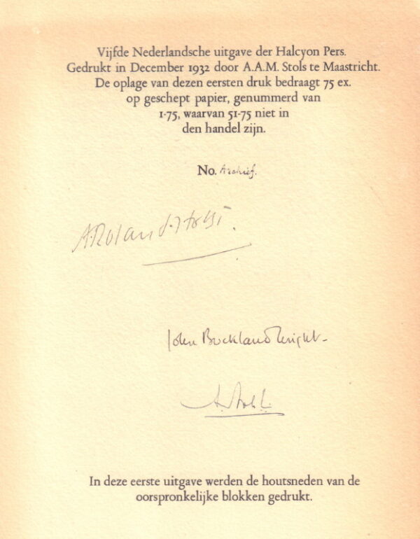 HOLST, A. Roland.  Tusschen Vuur en Mann. - Image 7