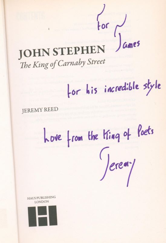 REED, Jeremy. John Stephen: The King of Carnaby Street. - Image 2