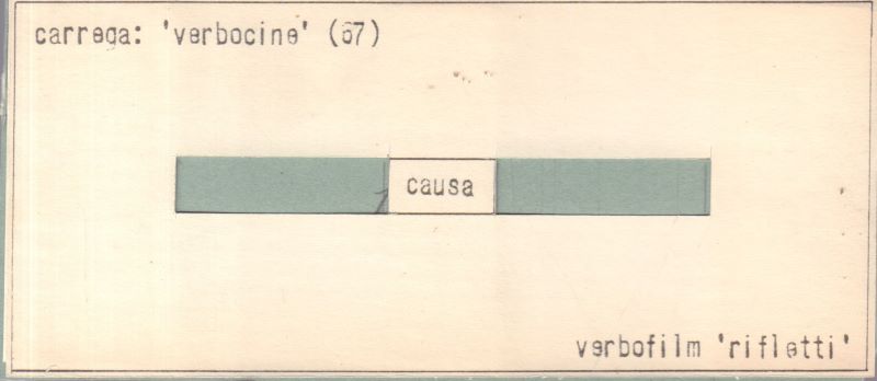 CARREGA, Ugo. Verbofilm ‘Rifletti’. - Image 4
