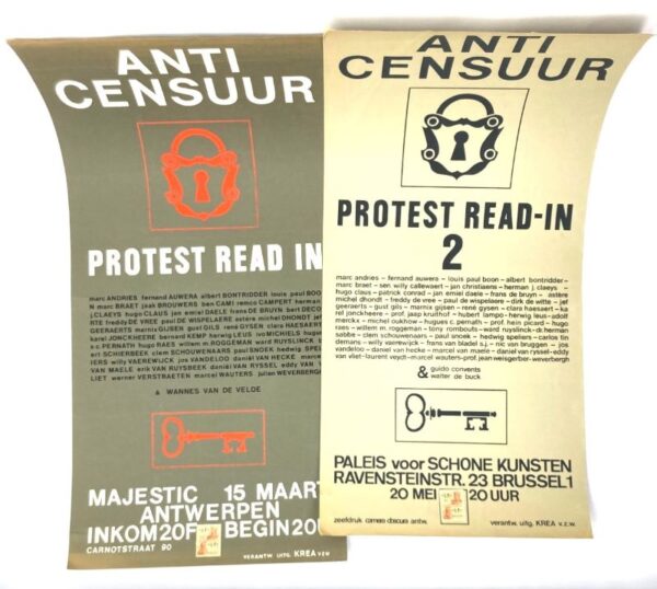 Various. Anti Censuur Protest Read In.