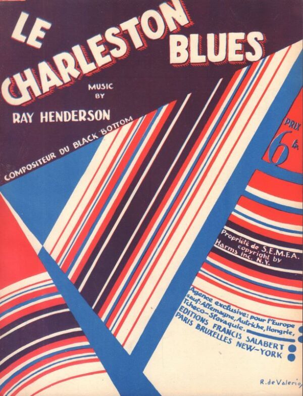 HENDERSON, Ray.  Le Charleston Blues.