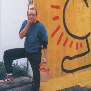 PETER, Johannes.  Keith Haring at Checkpoint Charlie.