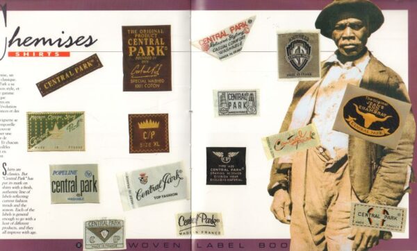 GLASMAN, J.M. and Ruven FEDER / The Woven Label Book. - Image 3