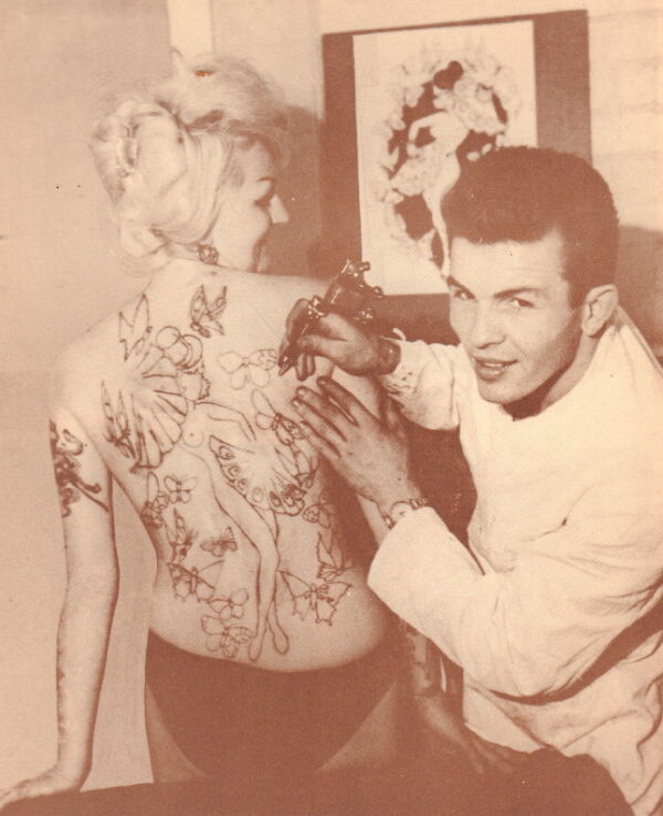 RAY, Miss Cindy.  The Story of a Tattooed Girl. - Image 3