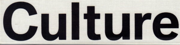 SAGMEISTER, Stefan.  CULTURE Book.