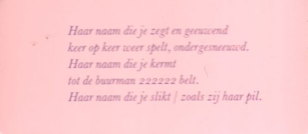 CLAUS, Hugo.  DAG, JIJ, tweeënzestig Mad Dog Stanzas, traditioneel voorbehouden aan poëzie van dronkelieden en waanzinnigen - Image 5