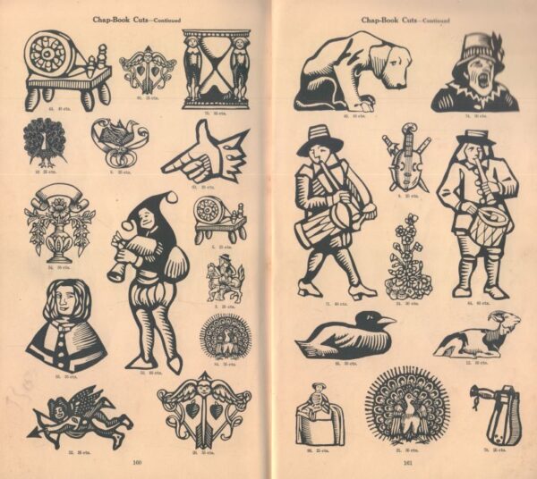 Showing of Decorative Material: Borders, Ornaments, Cast and Electrotyped Cuts. - Image 9