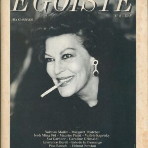 WISNIAK, Nicole. Egoiste.