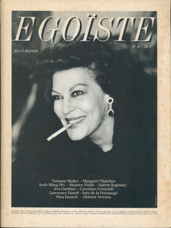WISNIAK, Nicole. Egoiste.