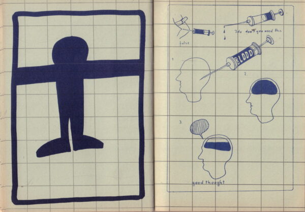 SCHULT, W. Emil.  A Book of Man: Connected Drawings. - Image 5