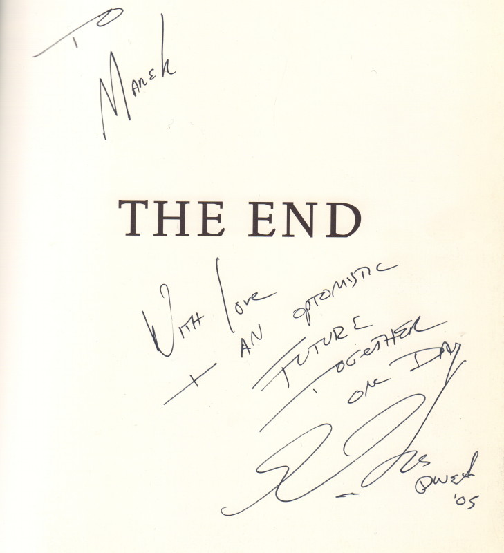 DWECK, Michael. The End Montauk, N.Y. - Cult Jones
