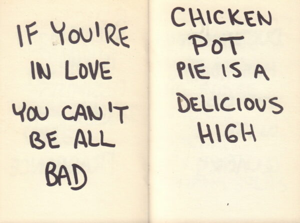 GOLD, Harold.  If It Were So It Would Be The Thing To Do But As We Pass So Does Chicken Fat. - Image 2
