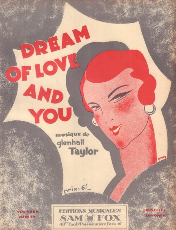 TAYLOR, Glenhall.  Dream of Love and You.