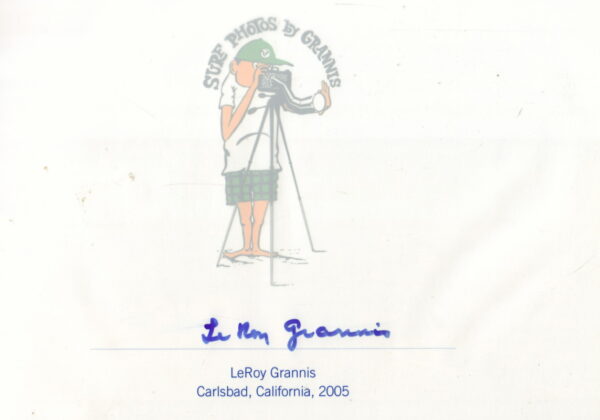 GRANNIS, Leroy.  Surf Photography of the 1960s and 1970s. - Image 3
