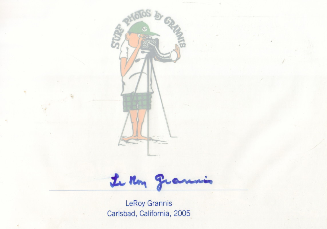 GRANNIS, Leroy. Surf Photography of the 1960s and 1970s