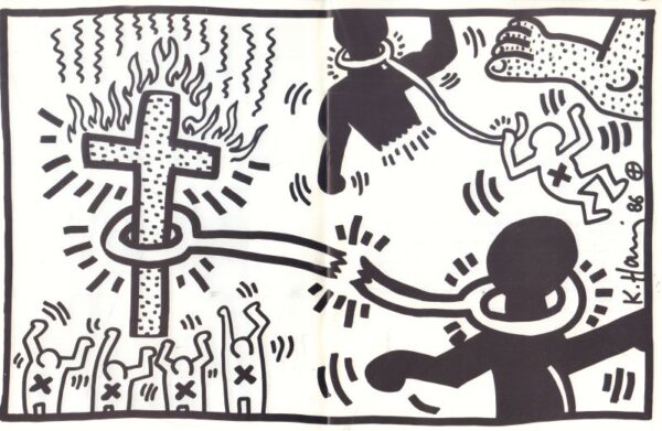 HARING, Keith and Jenny Holzer.  Schutz Mich vor Dem Was Ich Will. - Image 3