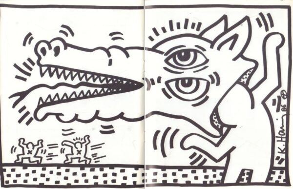 HARING, Keith and Jenny Holzer.  Schutz Mich vor Dem Was Ich Will. - Image 6