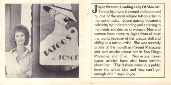 NEMETH, Joyce.  Tattoos by Joyce. - Image 2