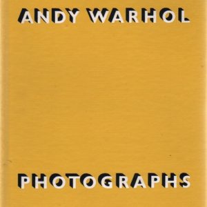 KOCH, Stephen. Andy Warhol Photographs.