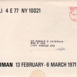 NAUMAN, Bruce. Bruce Nauman.