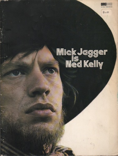 Mick Jagger is Ned Kelly.