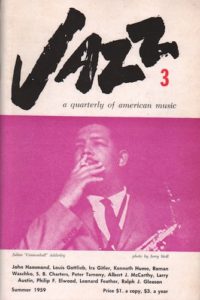 GLEASON, Ralph J. Jazz: a quarterley of American Music.