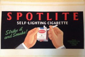 WITT, Frank. Spotlite: Self-Lighting Cigarettes.
