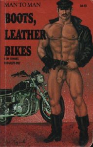 Boots, Leather, Bikes.