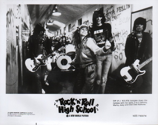 The Ramones. Rock 'n' Roll High School.