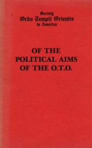 MOTTA, Marcelo Ramos. Of the Political Aims of the O.T.O.