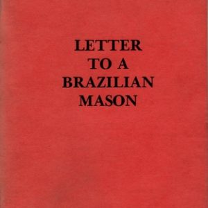 MOTTA, Marcelo Ramos. Letter to a Brazilian Mason.