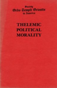 MOTTA, Marcelo Ramos. Thelemic Political Morality