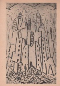 WALKOWITZ, Abraham. Improvisations of New York: A Symphony in Lines.
