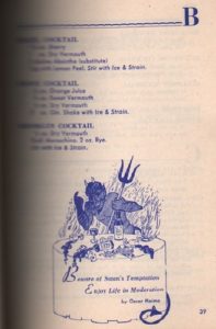 HAIMO, Oscar. Cocktail and Wine Digest: The Barmen's Bible.
