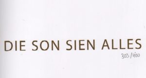 SASSEN, Viviane. Die Son Sien Alles.