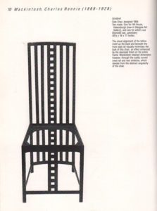 OSTERGARD, Derek E. Mackintosh to Mollino: Fifty Years of Chair Design.