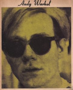 COPLANS, John. Andy Warhol.