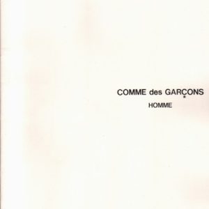 TANAKA, Hiroko. Comme des Garcons Homme.